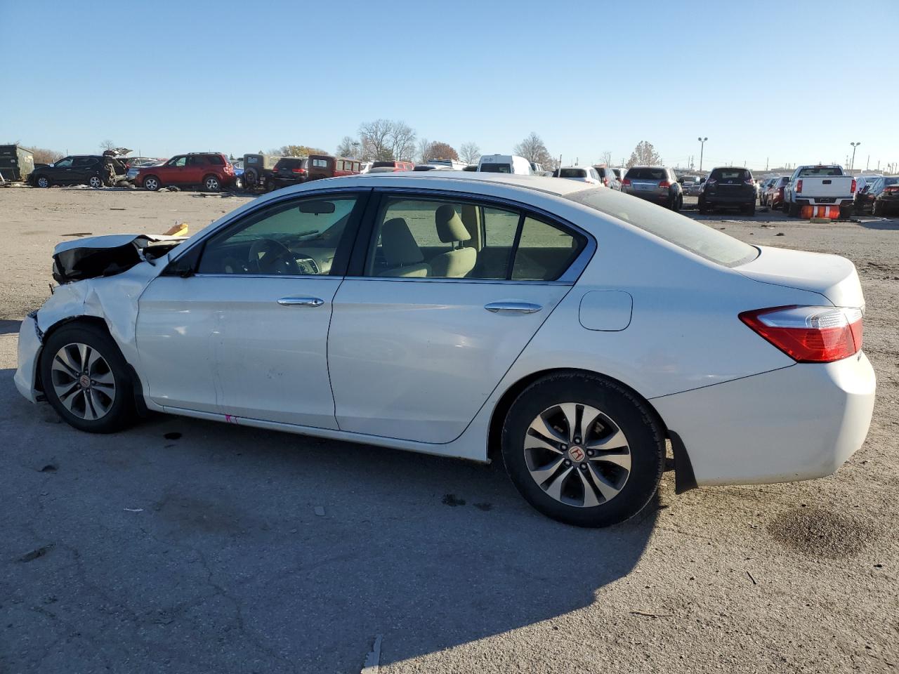 Image 2 of 2013 HONDA ACCORD LX 2013 with VIN JHMCR2F31DC000351