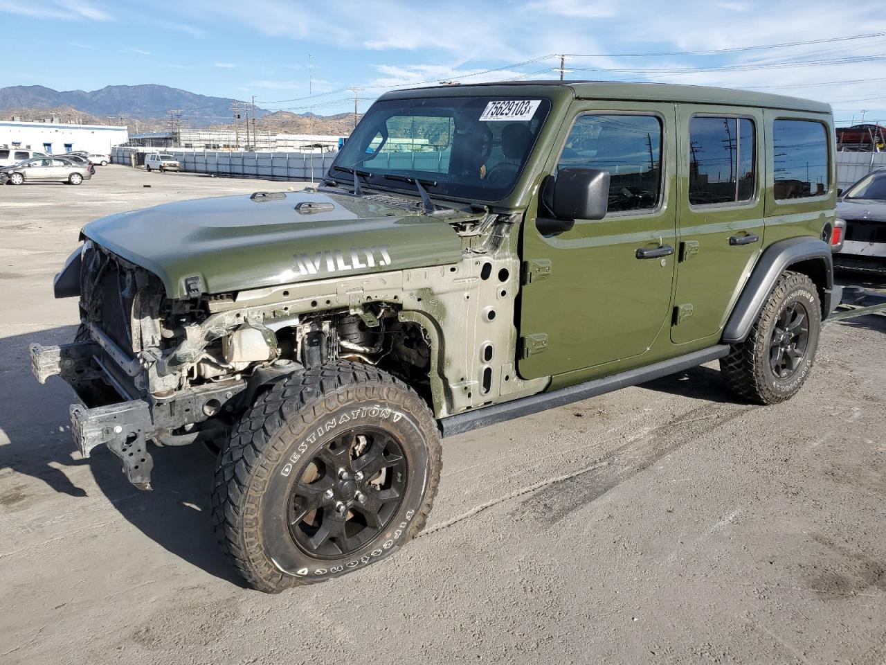 2021 JEEP WRANGLER UNLIMITED SPORT 2021 image