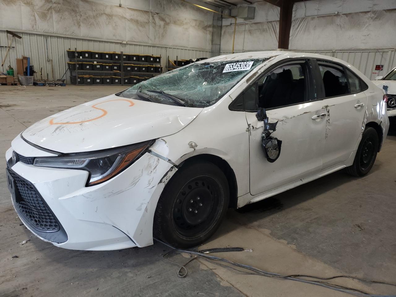 Image 1 of 2021 TOYOTA COROLLA LE 2021 with VIN 5YFEPMAE4MP233961