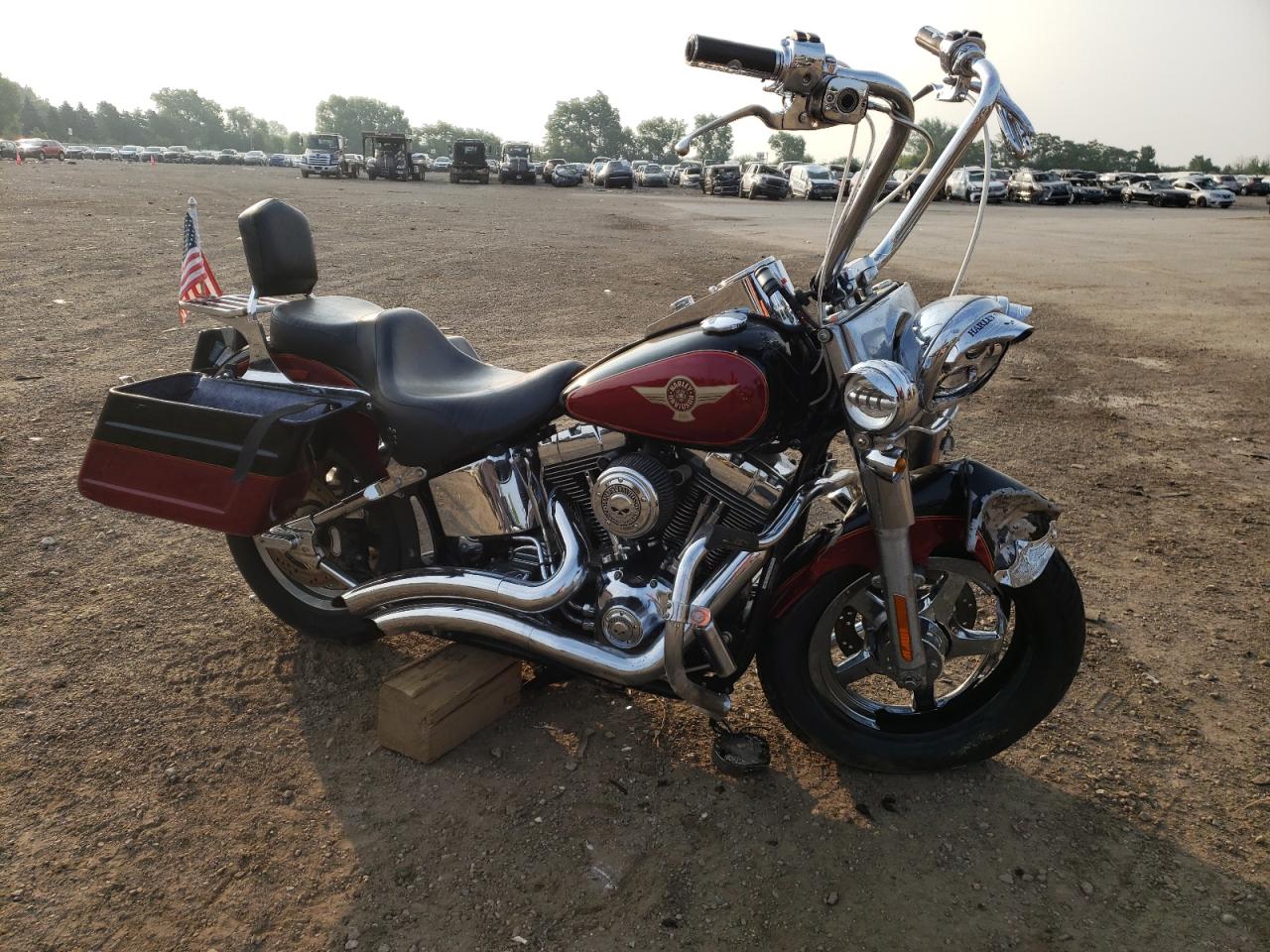 Image 1 of 2005 HARLEY-DAVIDSON FLSTFI  2005 with VIN 1HD1BXB135Y078230