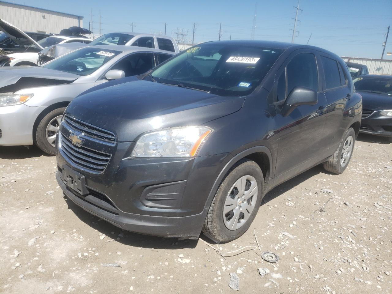 Изображение 1 2016 CHEVROLET TRAX LS 2016 с VIN 3GNCJKSB3GL218913