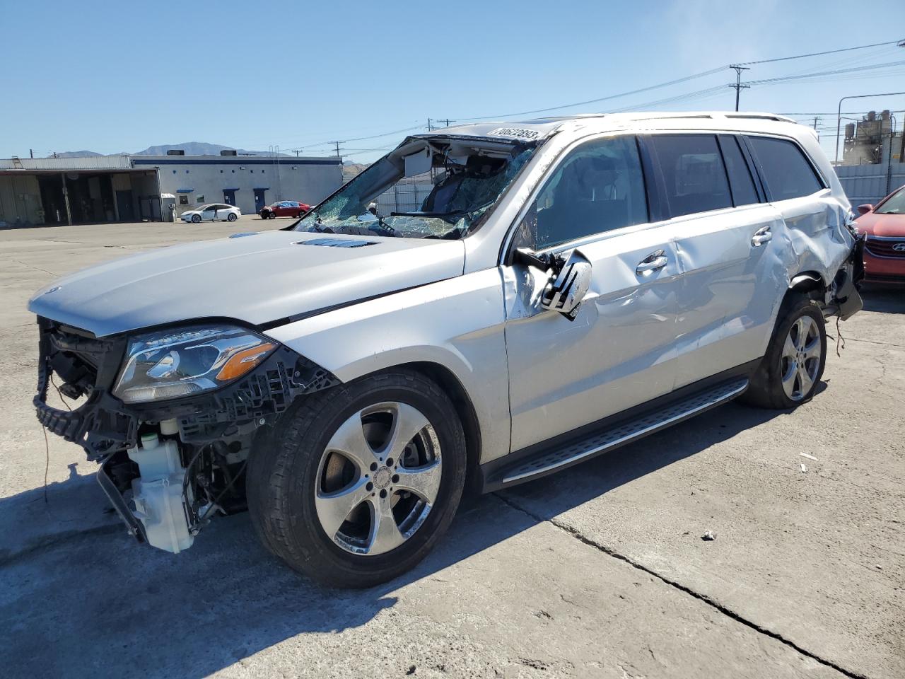 Obraz 1 z 2017 MERCEDES-BENZ GLS 450 4MATIC 2017 z VIN 4JGDF6EE8HA751839