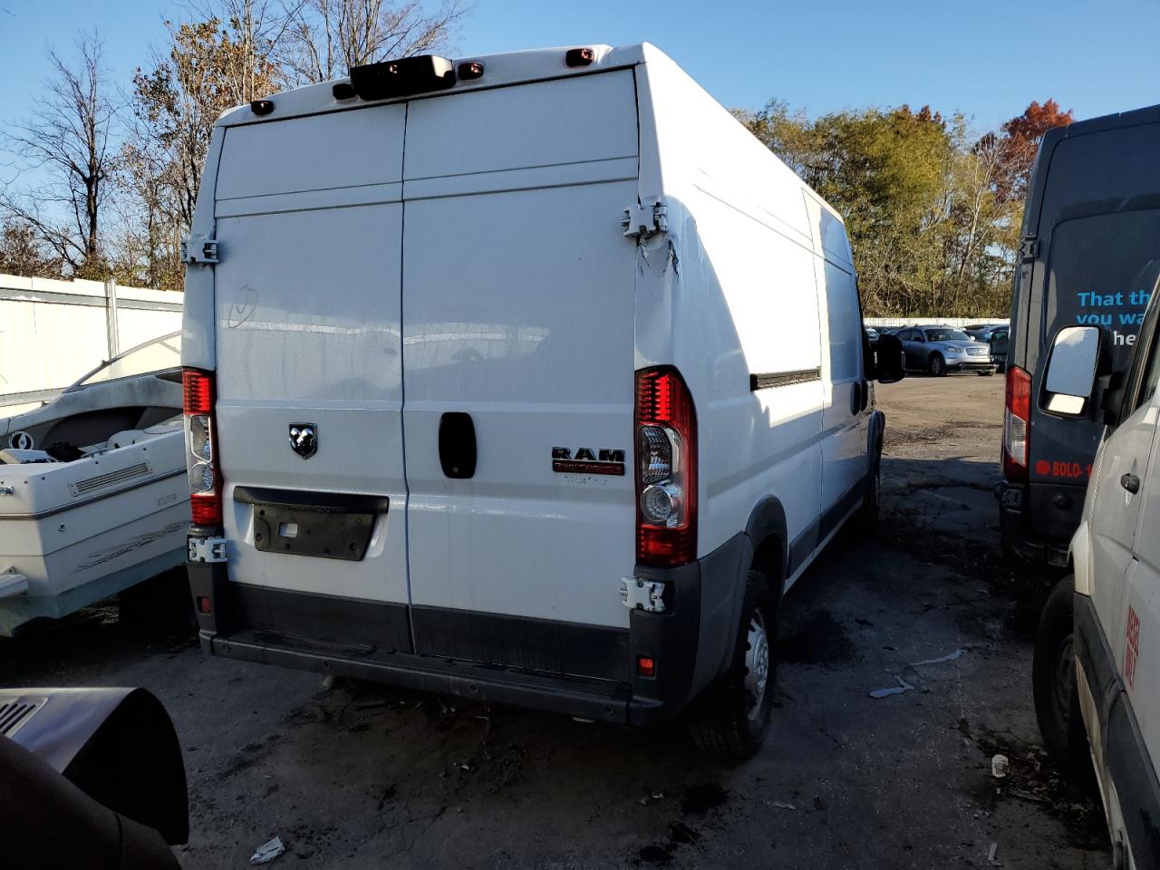 Image 3 of 2017 RAM PROMASTER 2500 2500 HIGH 2017 with VIN 3C6TRVDG8HE549222