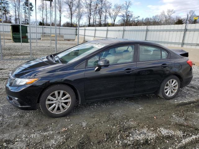 Image 1 of 2012 HONDA CIVIC EXL 2012 with VIN 19XFB2F96CE050113