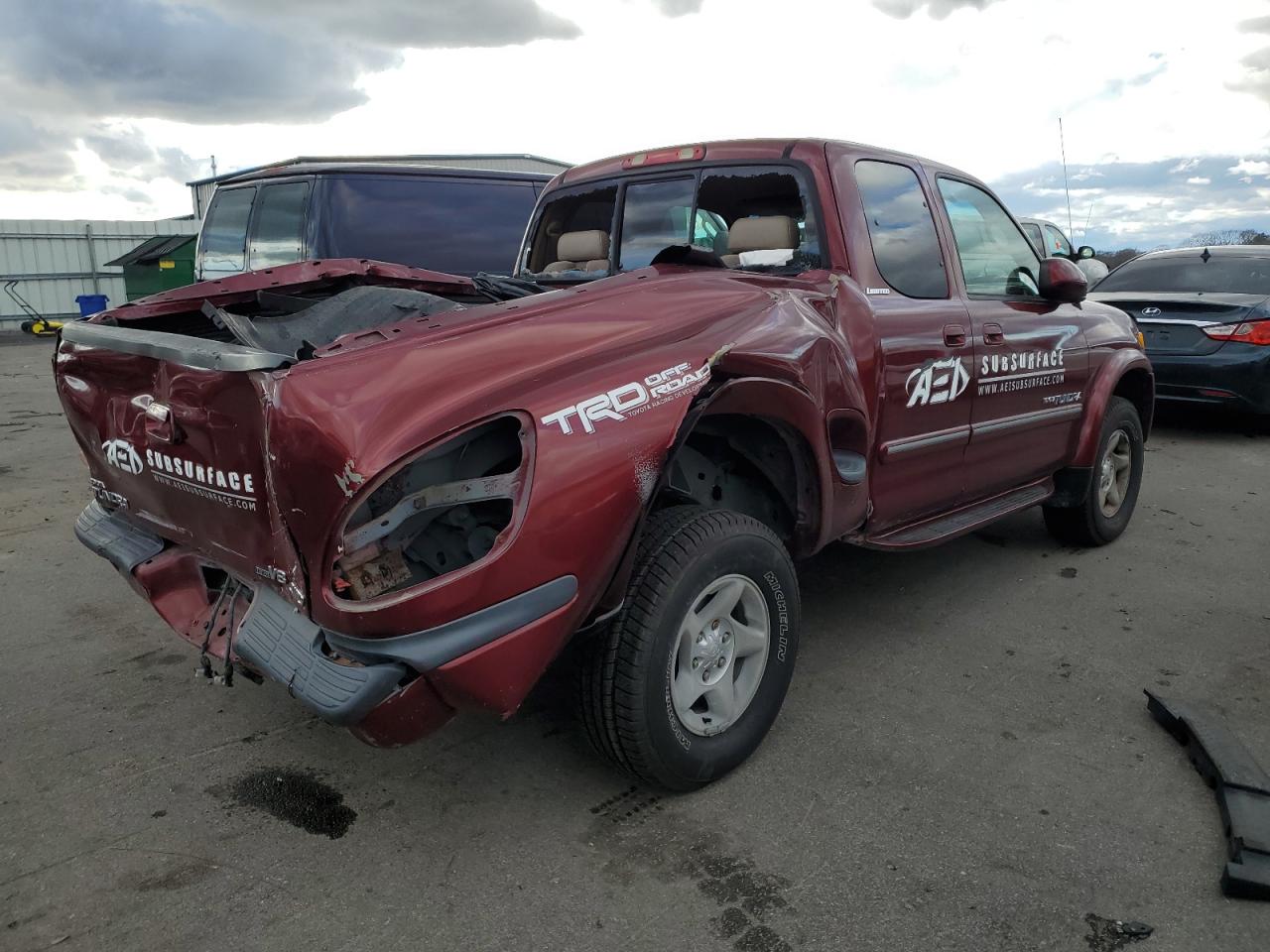 Image 3 of 2004 TOYOTA TUNDRA ACCESS CAB LIMITED 2004 with VIN 5TBBT48144S446538