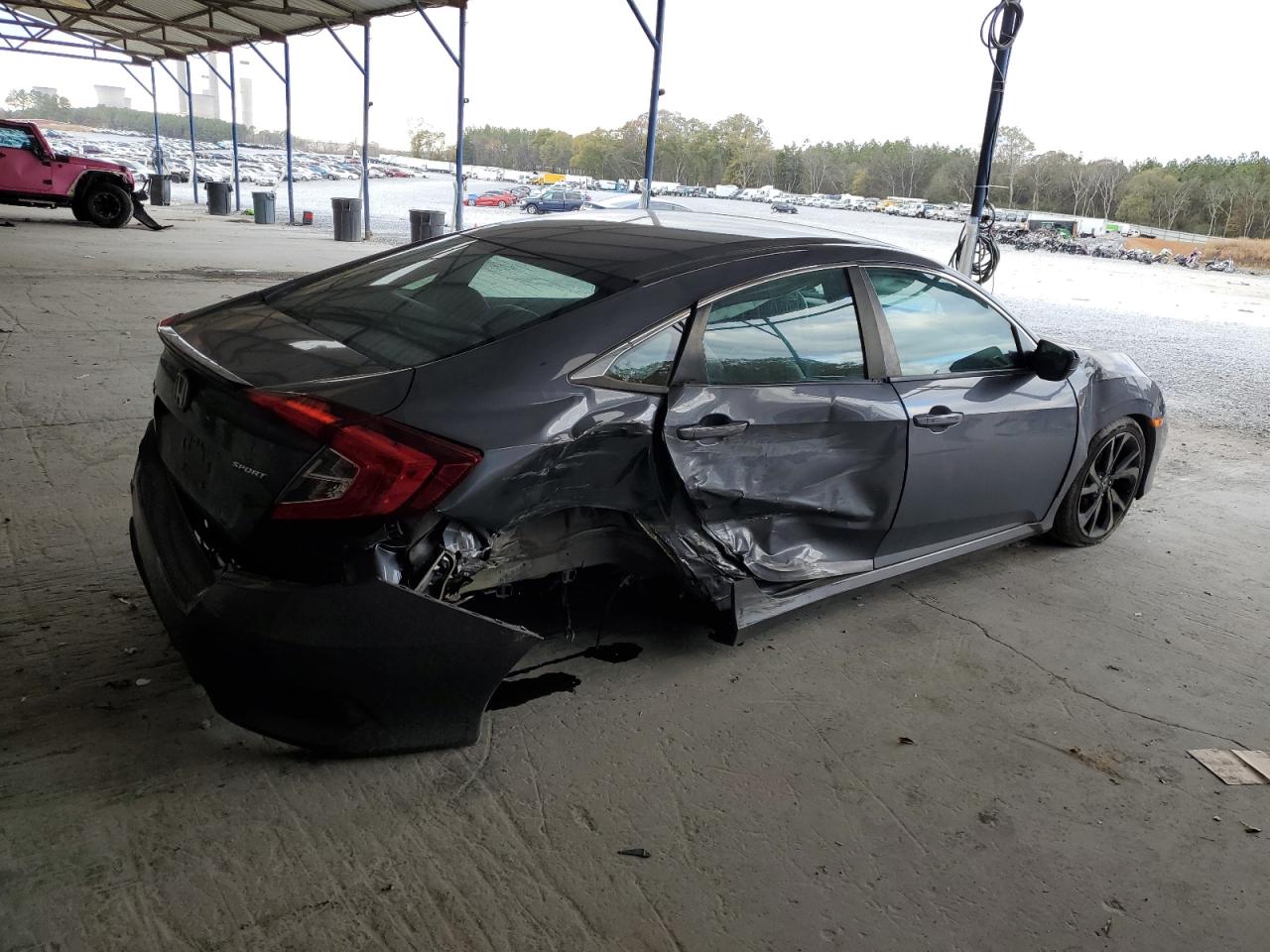 Image 3 of 2019 HONDA CIVIC SPORT 2019 with VIN 2HGFC2F85KH581196