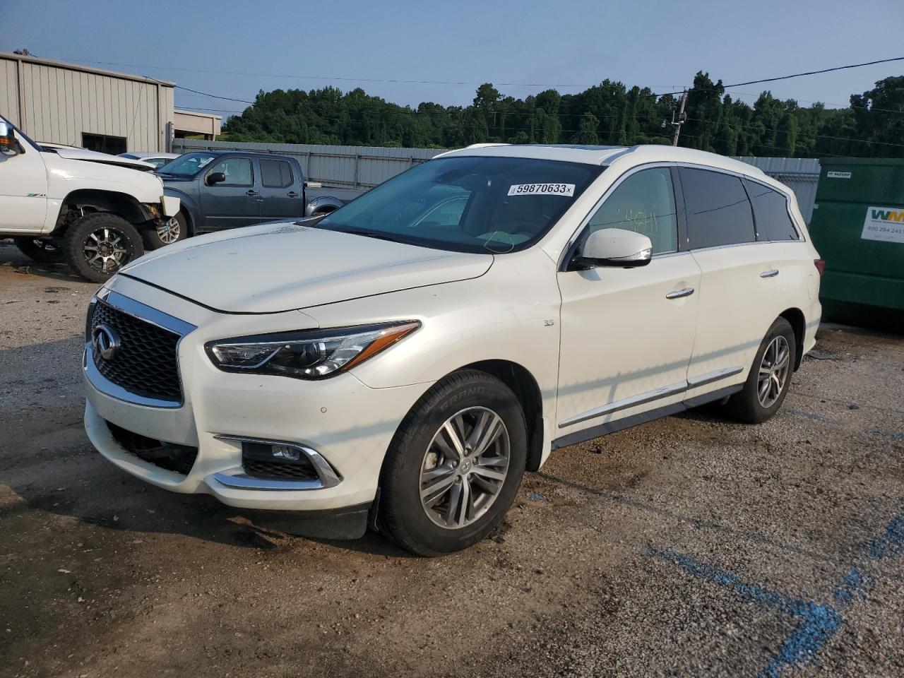 Image 1 of 2020 INFINITI QX60 LUXE 2020 with VIN 5N1DL0MN0LC541983