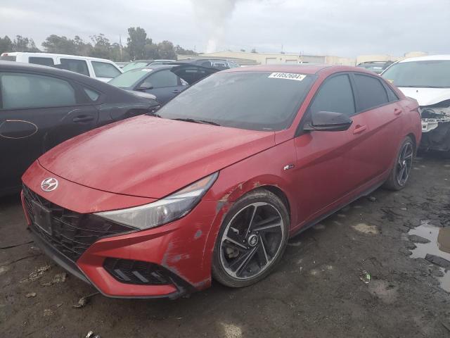 Obraz 1 z 2022 HYUNDAI ELANTRA N LINE 2022 z VIN KMHLR4AF4NU340146