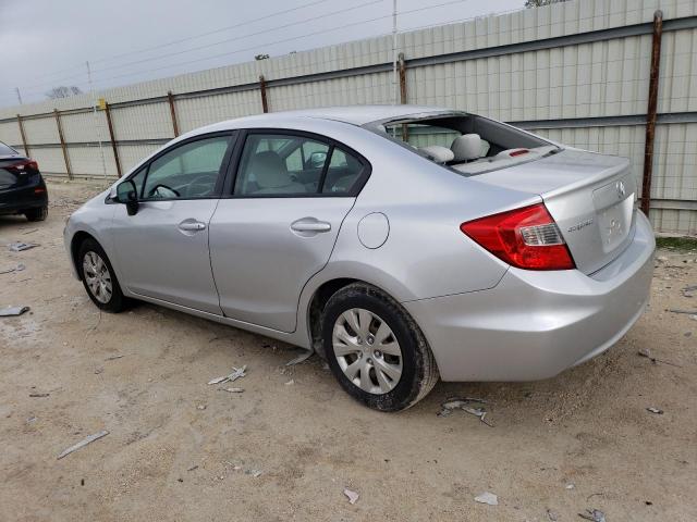 Image 2 of 2012 HONDA CIVIC LX 2012 with VIN 2HGFB2F51CH301719