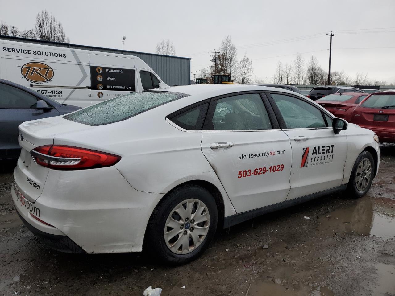 Изображение 3 2020 FORD FUSION S 2020 с VIN 3FA6P0G73LR127683