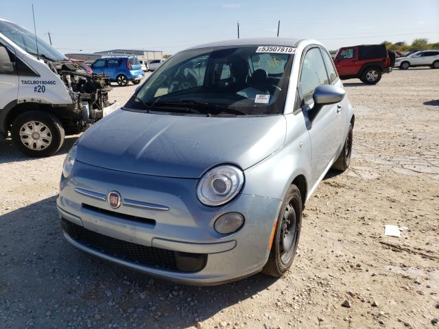 Image 2 of 2014 FIAT 500 POP 2014 with VIN 3C3CFFAR2ET288498