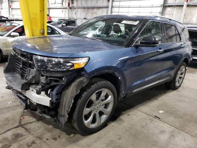 Image 1 of 2020 FORD EXPLORER PLATINUM 2020 with VIN 1FM5K8HC7LGB29941