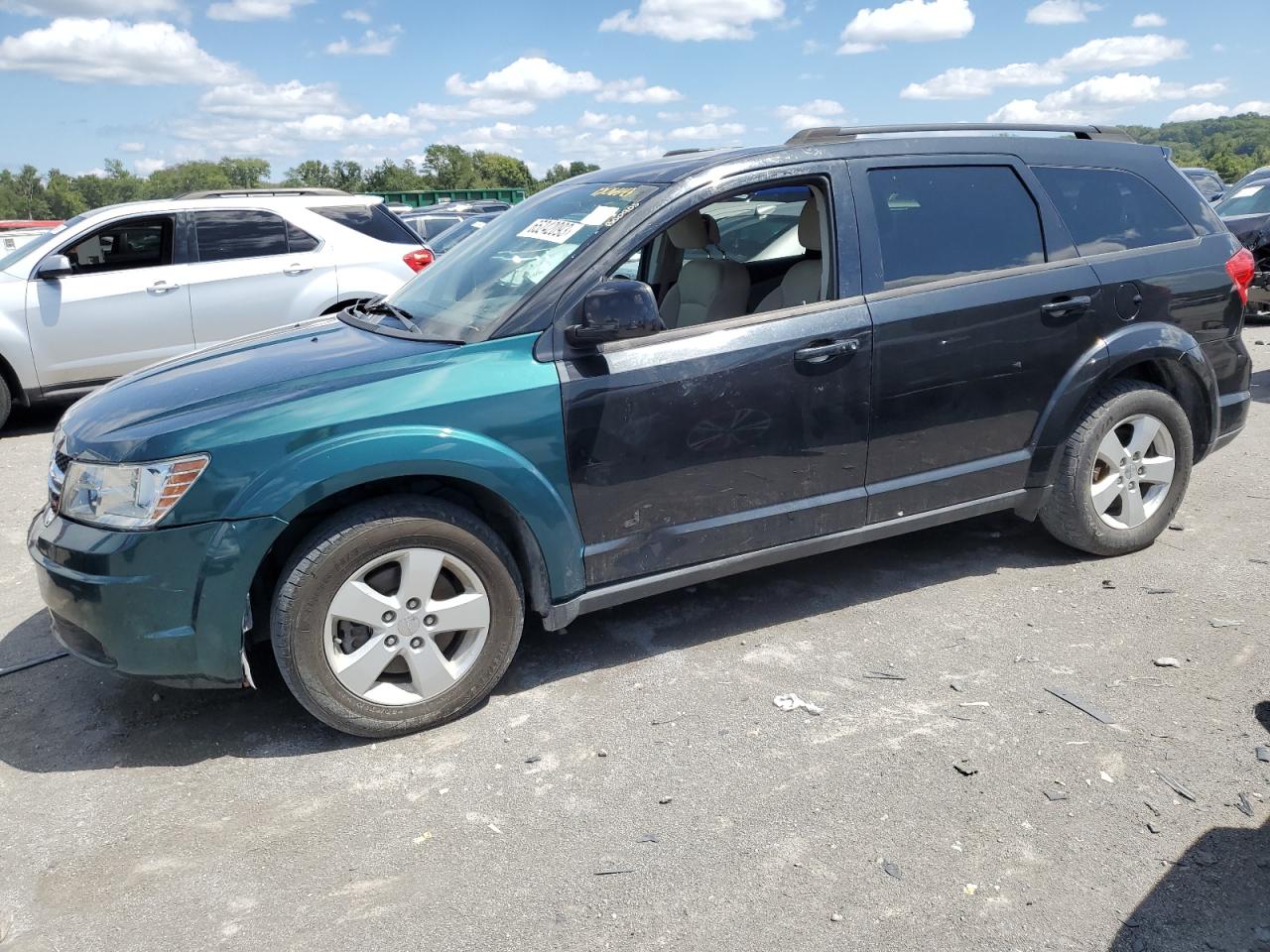 Image 1 of 2012 DODGE JOURNEY SXT 2012 with VIN 3C4PDCBG1CT341591