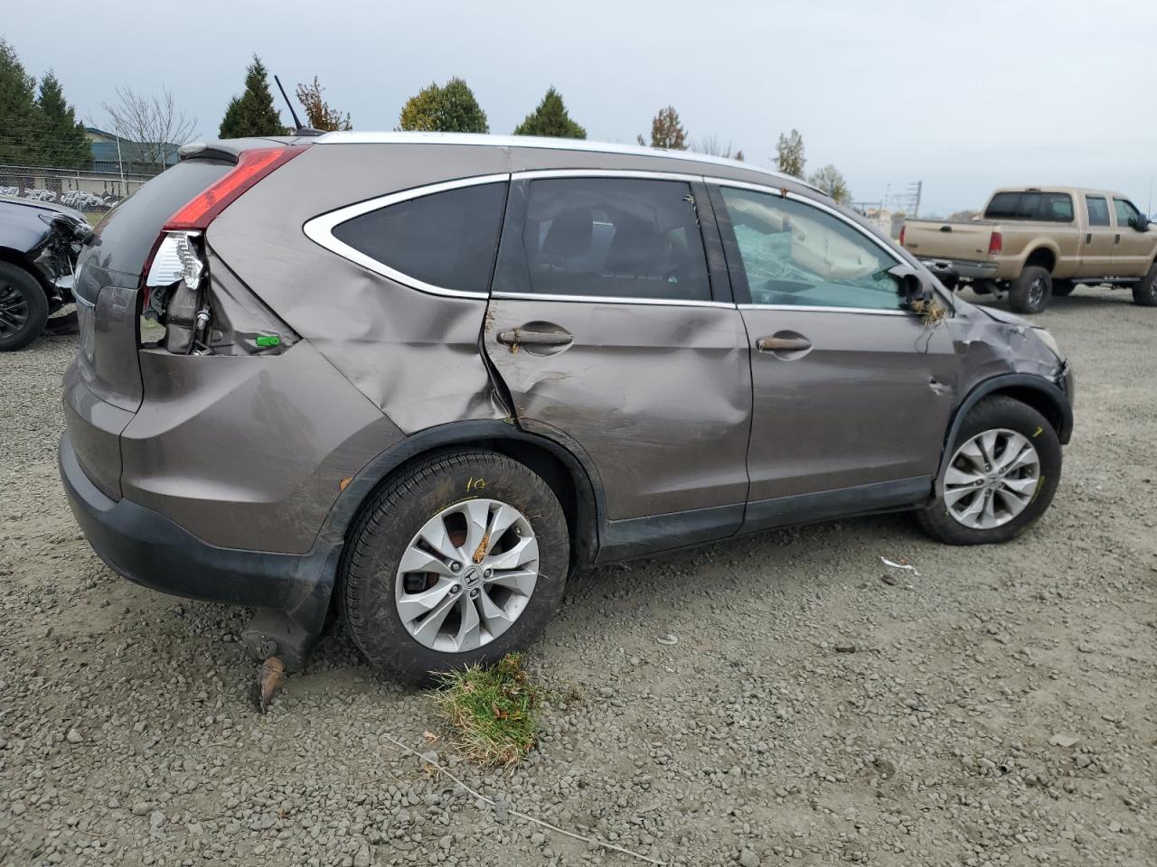 Image 3 of 2012 HONDA CR-V EXL 2012 with VIN 5J6RM3H78CL033615