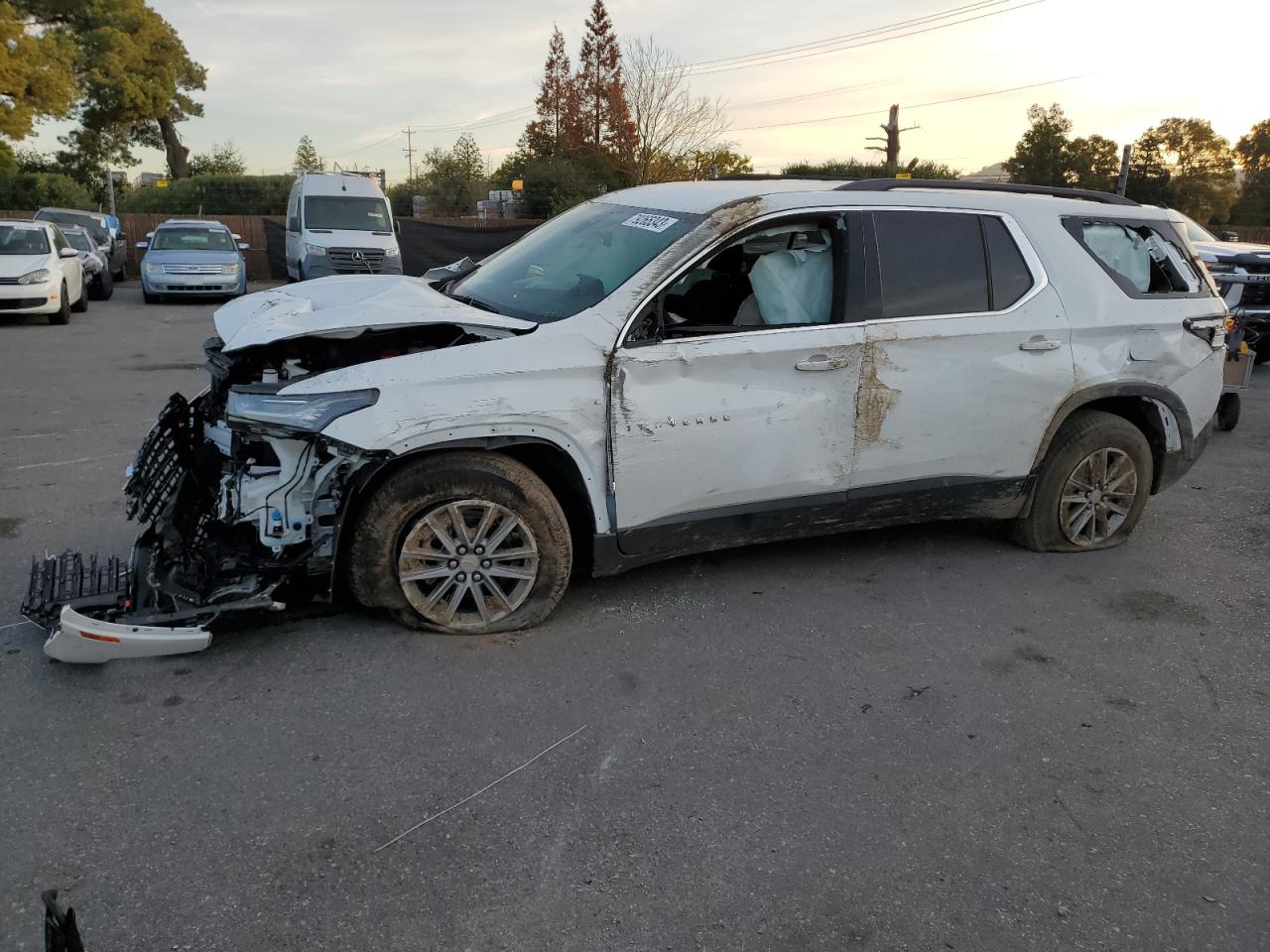 Image 1 of 2023 CHEVROLET TRAVERSE LT 2023 with VIN 1GNEVGKW1PJ152267