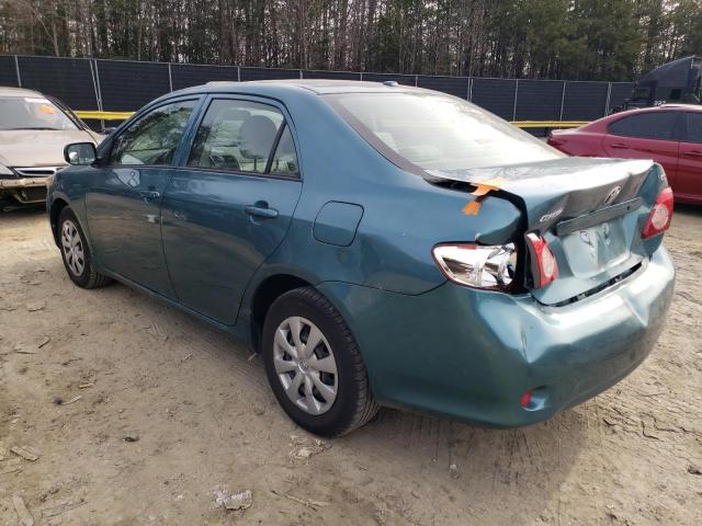 Image 2 of 2009 TOYOTA COROLLA BASE 2009 with VIN JTDBL40E899026390