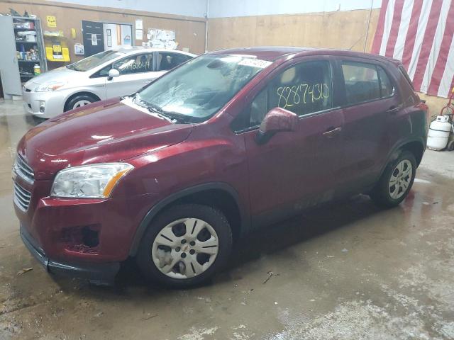 Изображение 1 2016 CHEVROLET TRAX LS 2016 с VIN 3GNCJKSB9GL256307