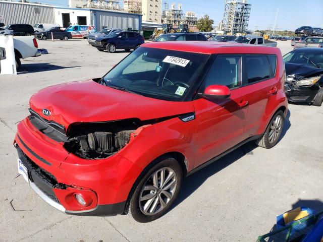 Image 1 of 2018 KIA SOUL + 2018 with VIN KNDJP3A5XJ7517763
