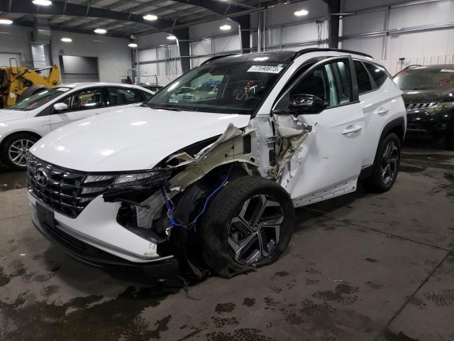 Image 1 of 2022 HYUNDAI TUCSON SEL CONVENIENCE 2022 with VIN KM8JFCA18NU026451
