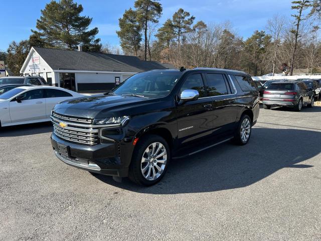 Image 1 of 2021 CHEVROLET SUBURBAN C1500 PREMIER 2021 with VIN 1GNSCFKD1MR299350