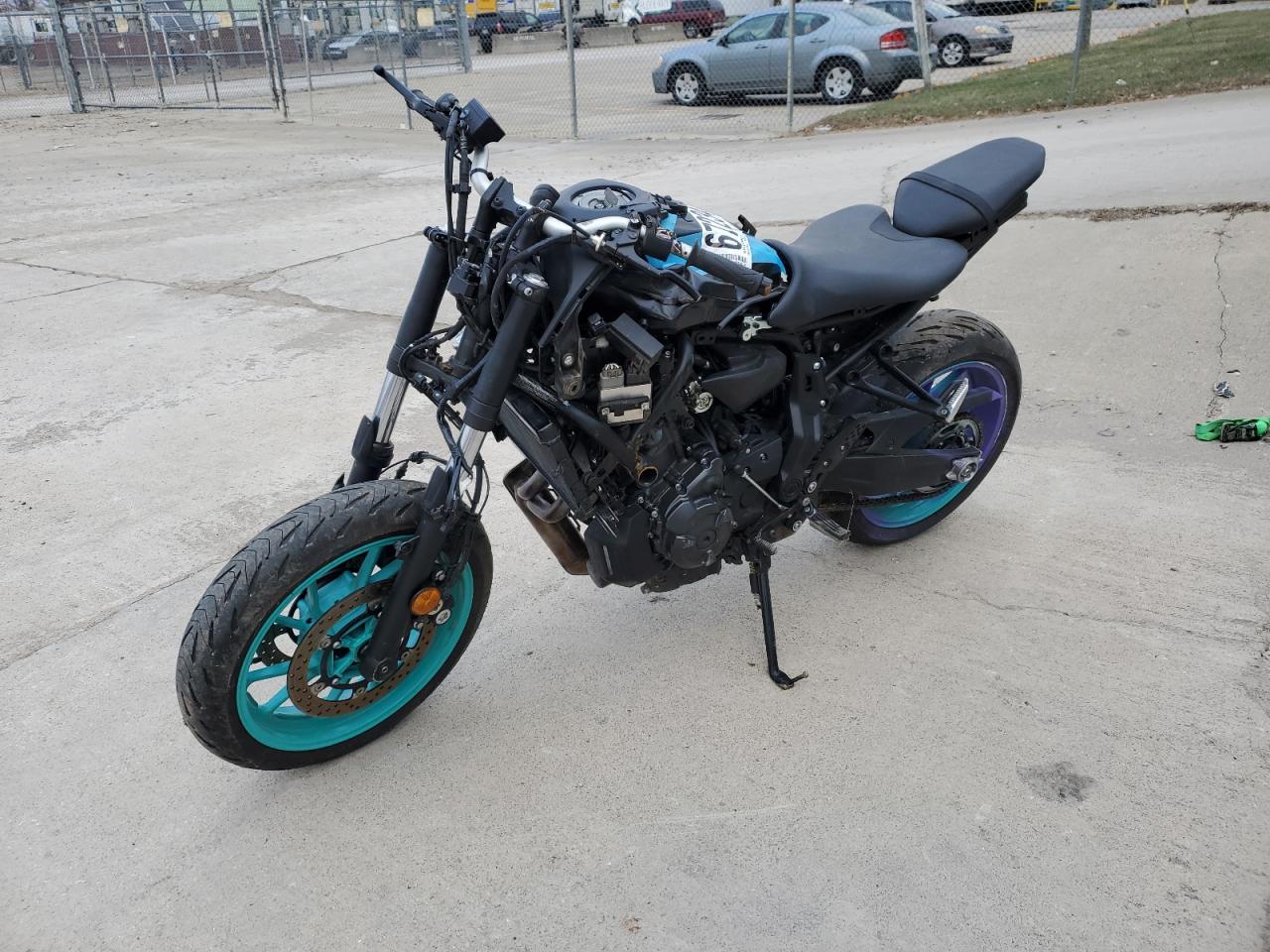 Image 2 of 2022 YAMAHA MT07  2022 with VIN JYARM32E6NA004413
