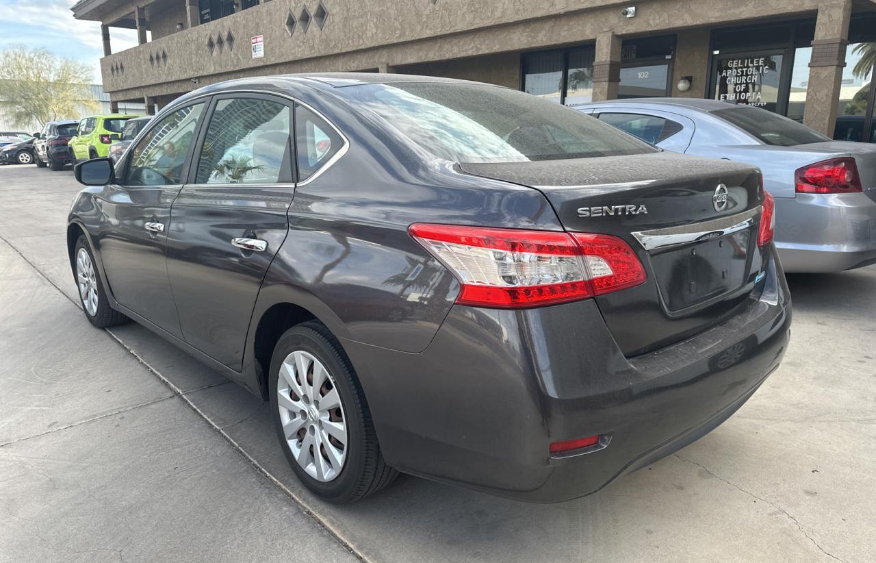 Obraz 3 z 2013 NISSAN SENTRA S 2013 z VIN 3N1AB7AP0DL737133