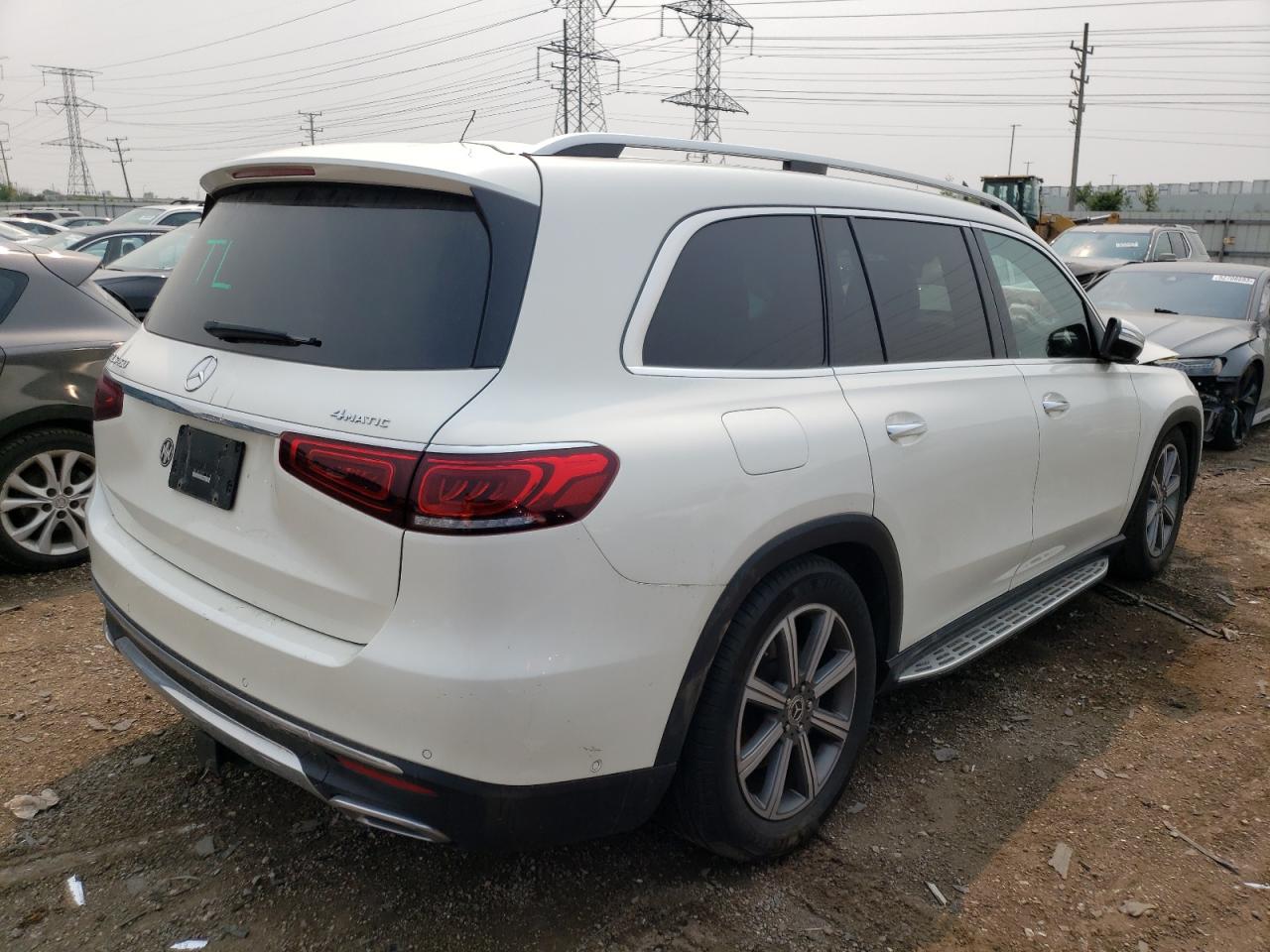 Image 3 of 2020 MERCEDES-BENZ GLS 450 4MATIC 2020 with VIN 4JGFF5KE9LA123871