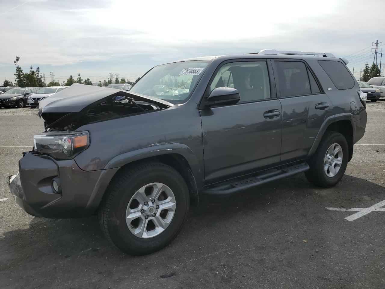 Image 1 of 2018 TOYOTA 4RUNNER SR5 2018 with VIN JTEZU5JR6J5190893
