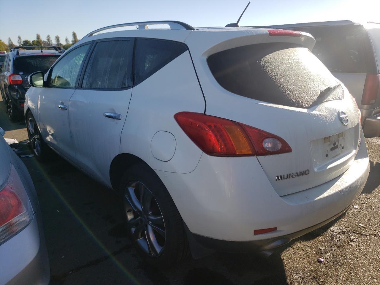 Image 2 of 2009 NISSAN MURANO S 2009 with VIN JN8AZ18W99W109077