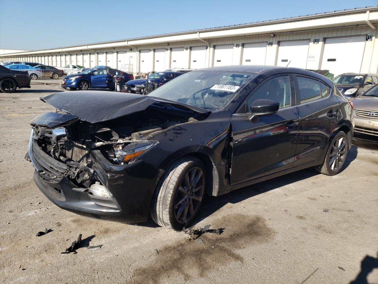 Image 1 of 2018 MAZDA 3 TOURING 2018 with VIN 3MZBN1L33JM193049