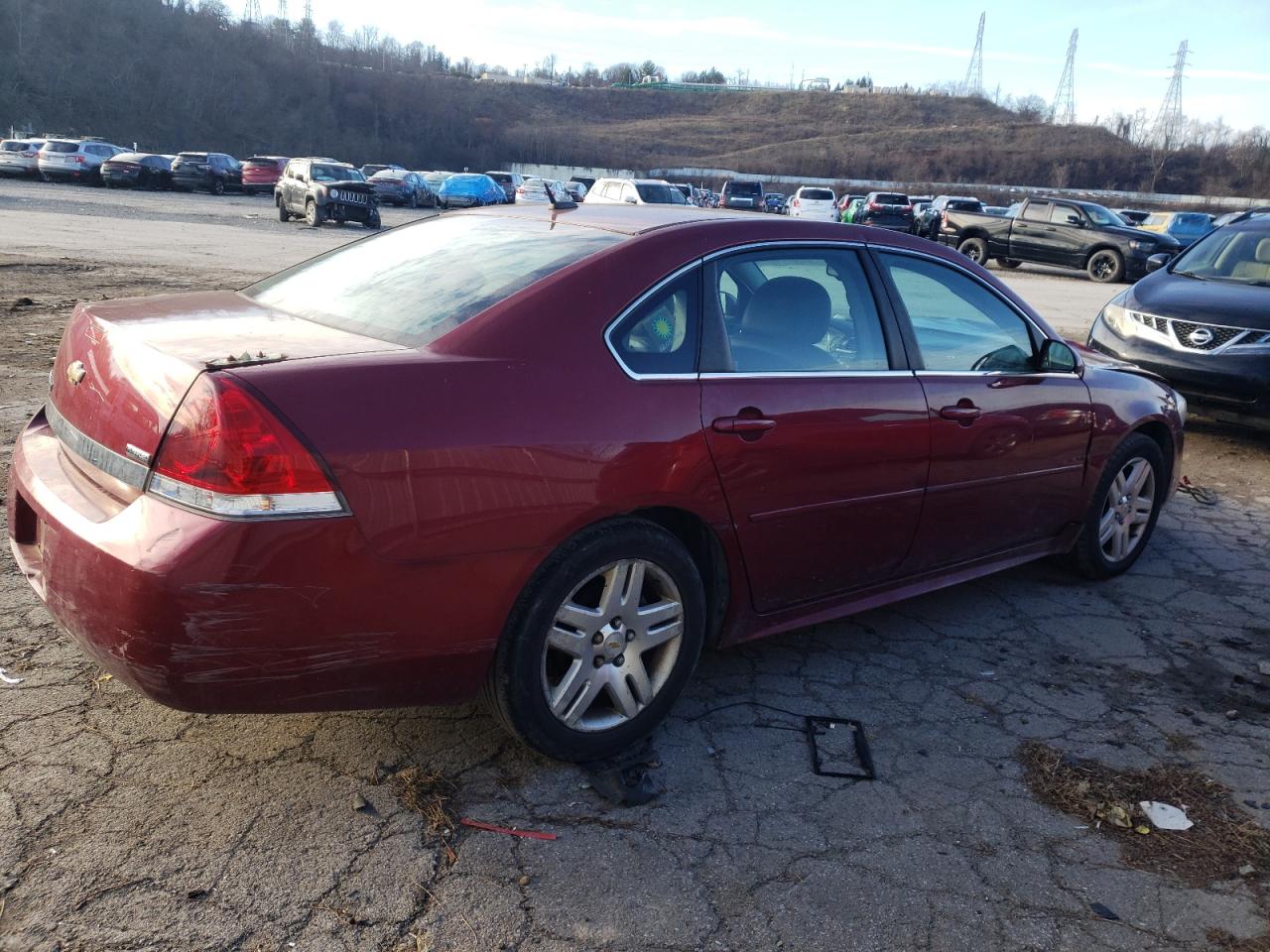 Image 3 of 2011 CHEVROLET IMPALA LT 2011 with VIN 2G1WG5EK1B1115493