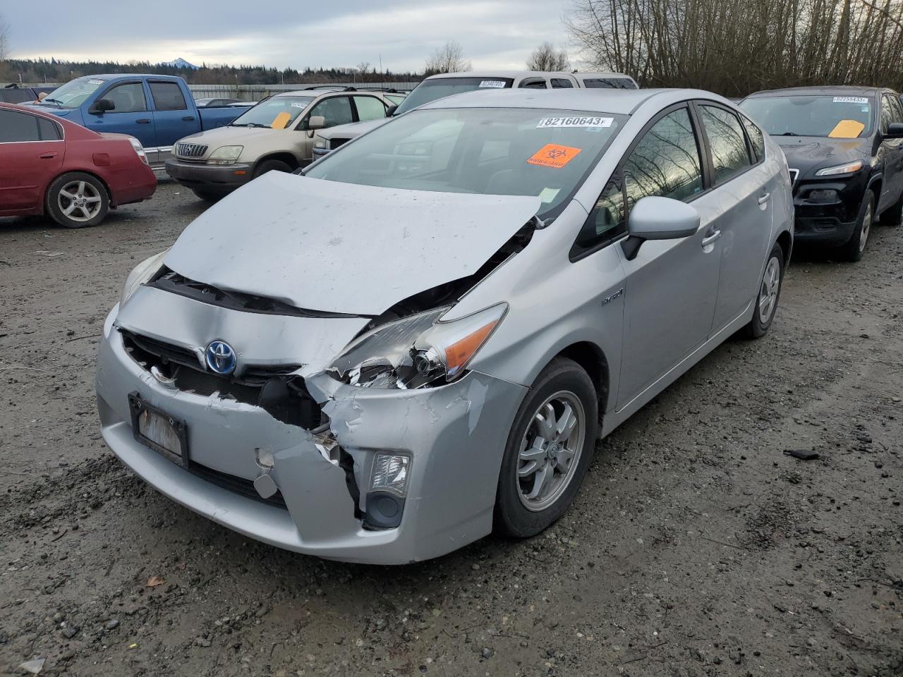 Image 1 of 2010 TOYOTA PRIUS  2010 with VIN JTDKN3DU5A0120192