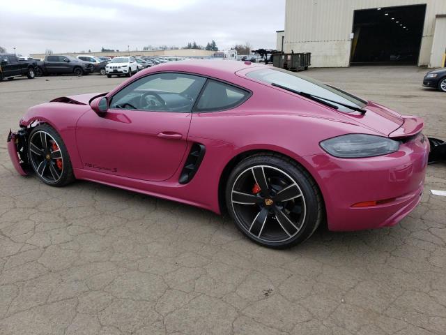 Image 2 of 2023 PORSCHE CAYMAN S 2023 with VIN WP0AB2A81PS268097