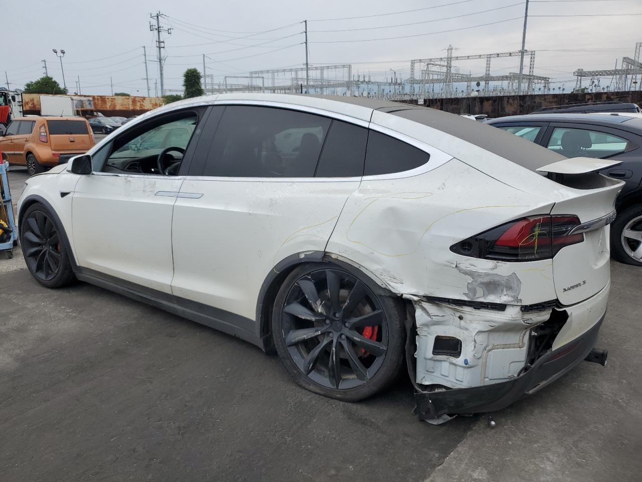 Image 2 of 2017 TESLA MODEL X  2017 with VIN 5YJXCDE40HF055814
