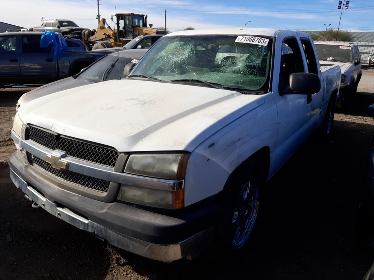 Image 1 of 2004 CHEVROLET SILVERADO C1500 2004 with VIN 2GCEC19V341380172