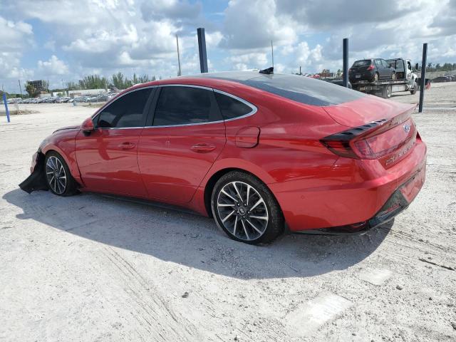 Image 2 of 2021 HYUNDAI SONATA LIMITED 2021 with VIN 5NPEH4J25MH110752