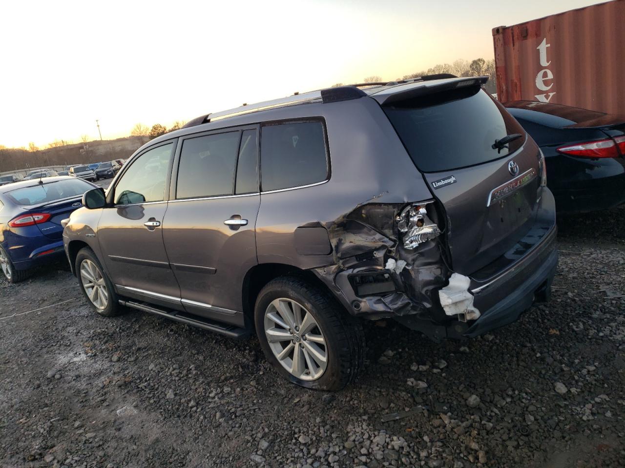 Image 2 of 2012 TOYOTA HIGHLANDER HYBRID LIMITED 2012 with VIN JTEDC3EH5C2009418