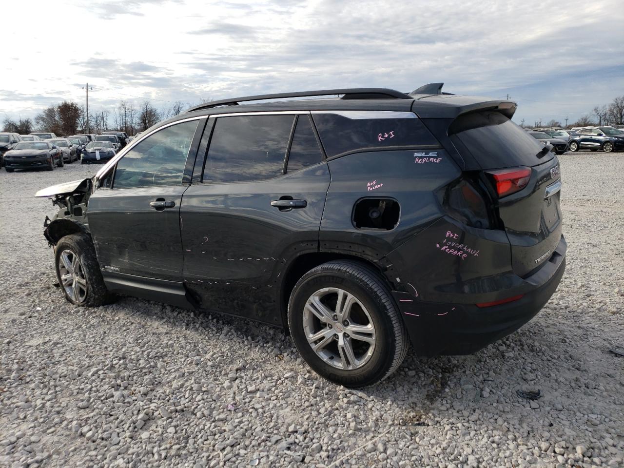 Image 2 of 2018 GMC TERRAIN SLE 2018 with VIN 3GKALMEV6JL387301