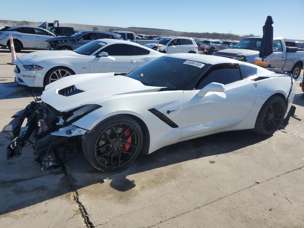 Obraz 1 z 2014 CHEVROLET CORVETTE STINGRAY Z51 2LT 2014 z VIN 1G1YJ2D79E5123916