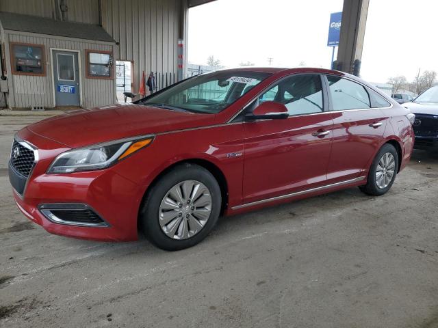 Image 1 of 2016 HYUNDAI SONATA HYBRID 2016 with VIN KMHE24L17GA038854