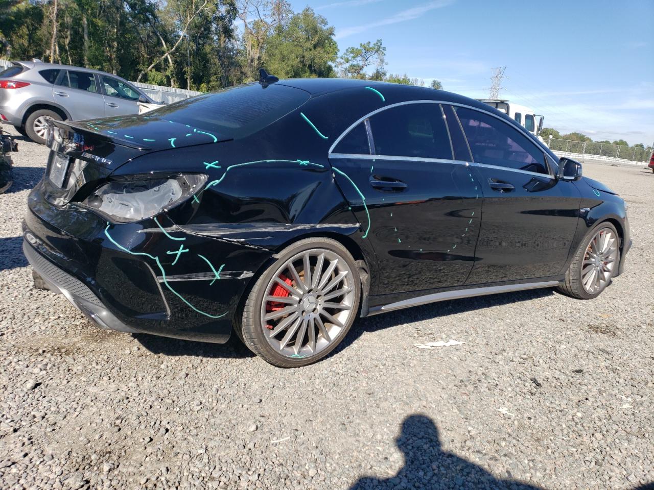 Image 3 of 2015 MERCEDES-BENZ CLA 45 AMG 2015 with VIN WDDSJ5CB5FN169447