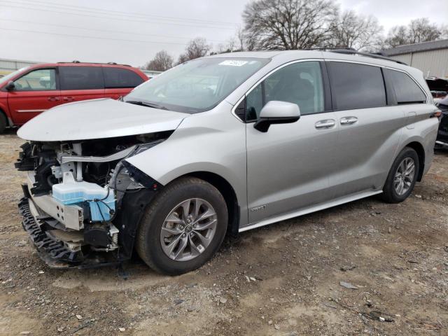 Изображение 1 2021 TOYOTA SIENNA XLE 2021 с VIN 5TDJRKEC9MS063691