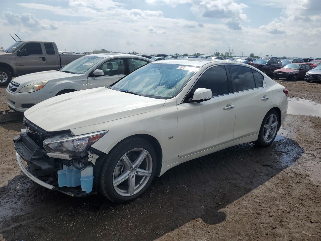 Image 1 of 2019 INFINITI Q50 LUXE 2019 with VIN JN1EV7AP6KM513747