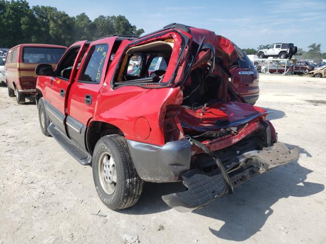 Изображение 3 2002 CHEVROLET TAHOE C1500 2002 с VIN 1GNEC13Z42R262851