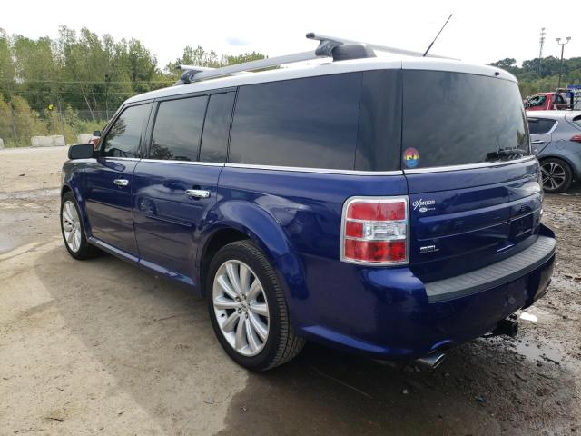 Image 2 of 2015 FORD FLEX SEL 2015 with VIN 2FMGK5C89FBA13520