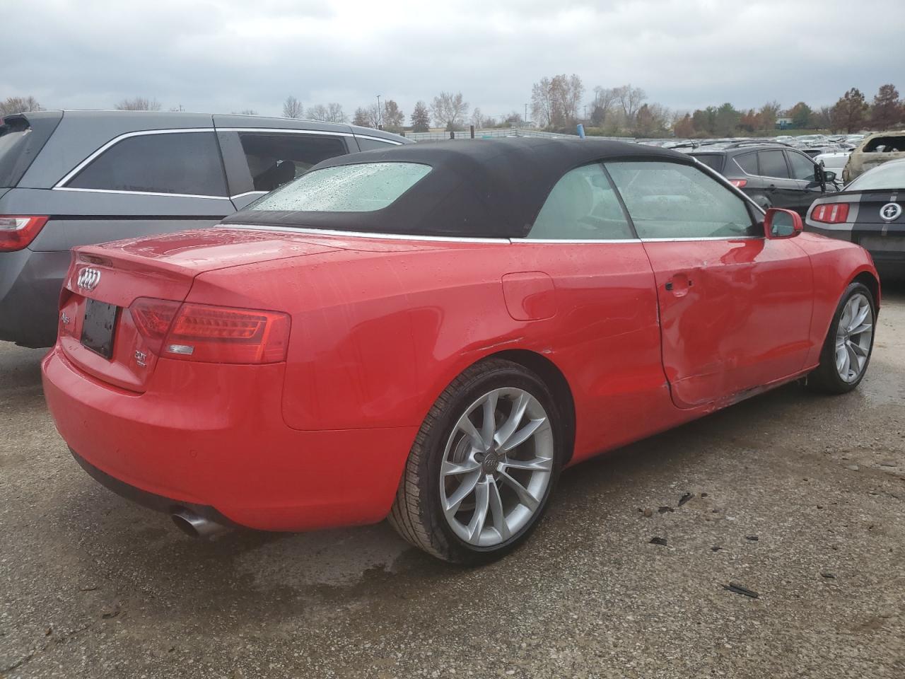 Image 3 of 2014 AUDI A5 PREMIUM PLUS 2014 with VIN WAULFAFH9EN006305