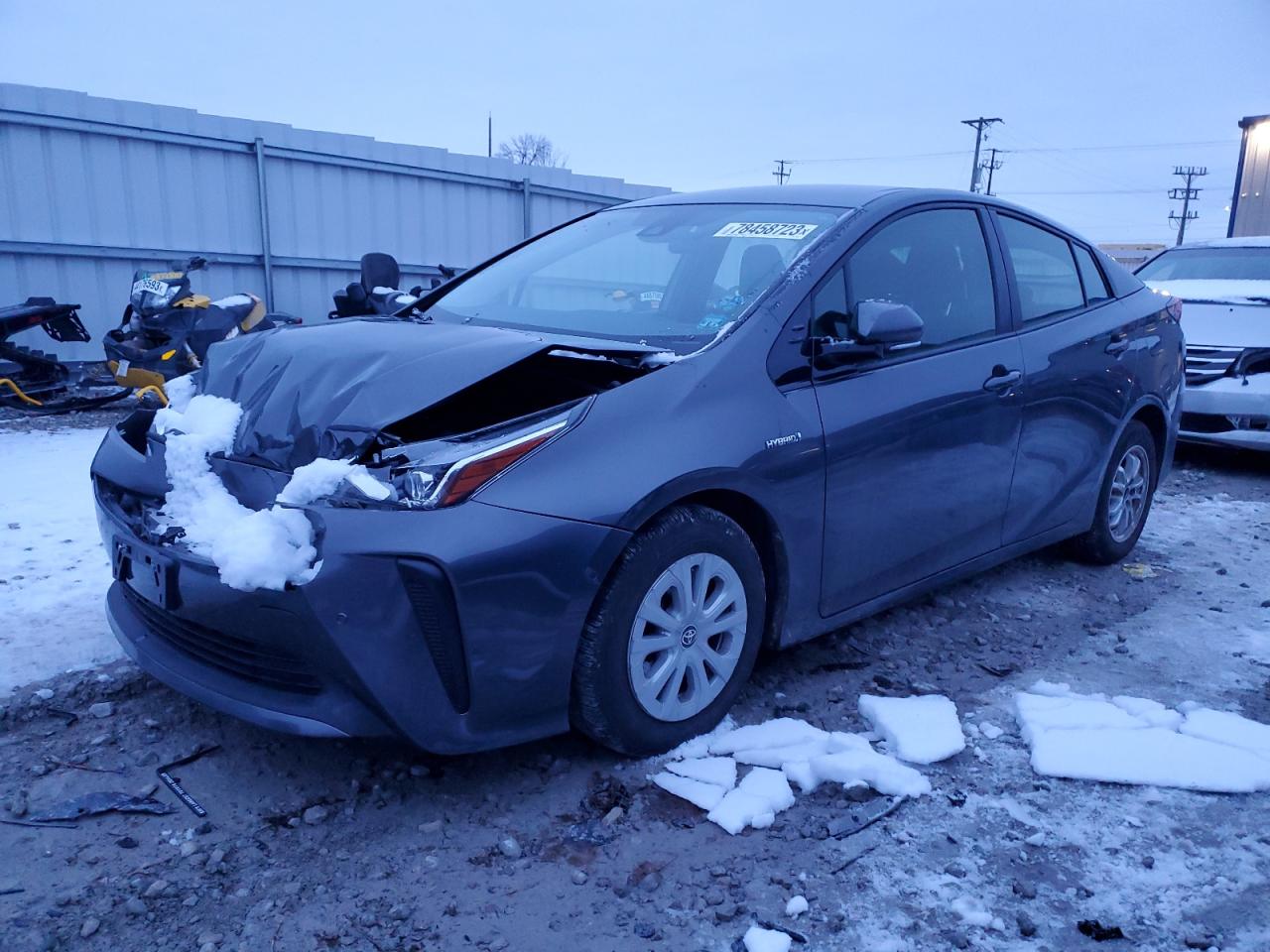 Image 1 of 2020 TOYOTA PRIUS L 2020 with VIN JTDKARFU2L3115030