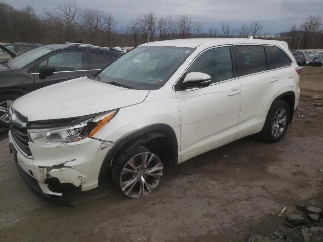 Image 1 of 2014 TOYOTA HIGHLANDER LE 2014 with VIN 5TDBKRFH0ES069604