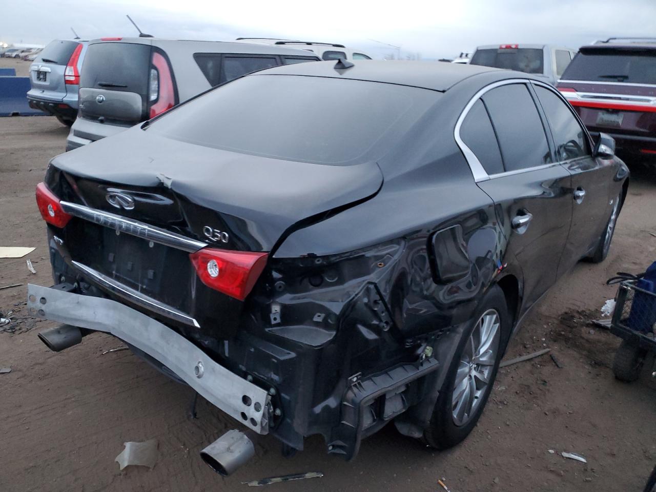 Image 3 of 2015 INFINITI Q50 BASE 2015 with VIN JN1BV7AR9FM415421