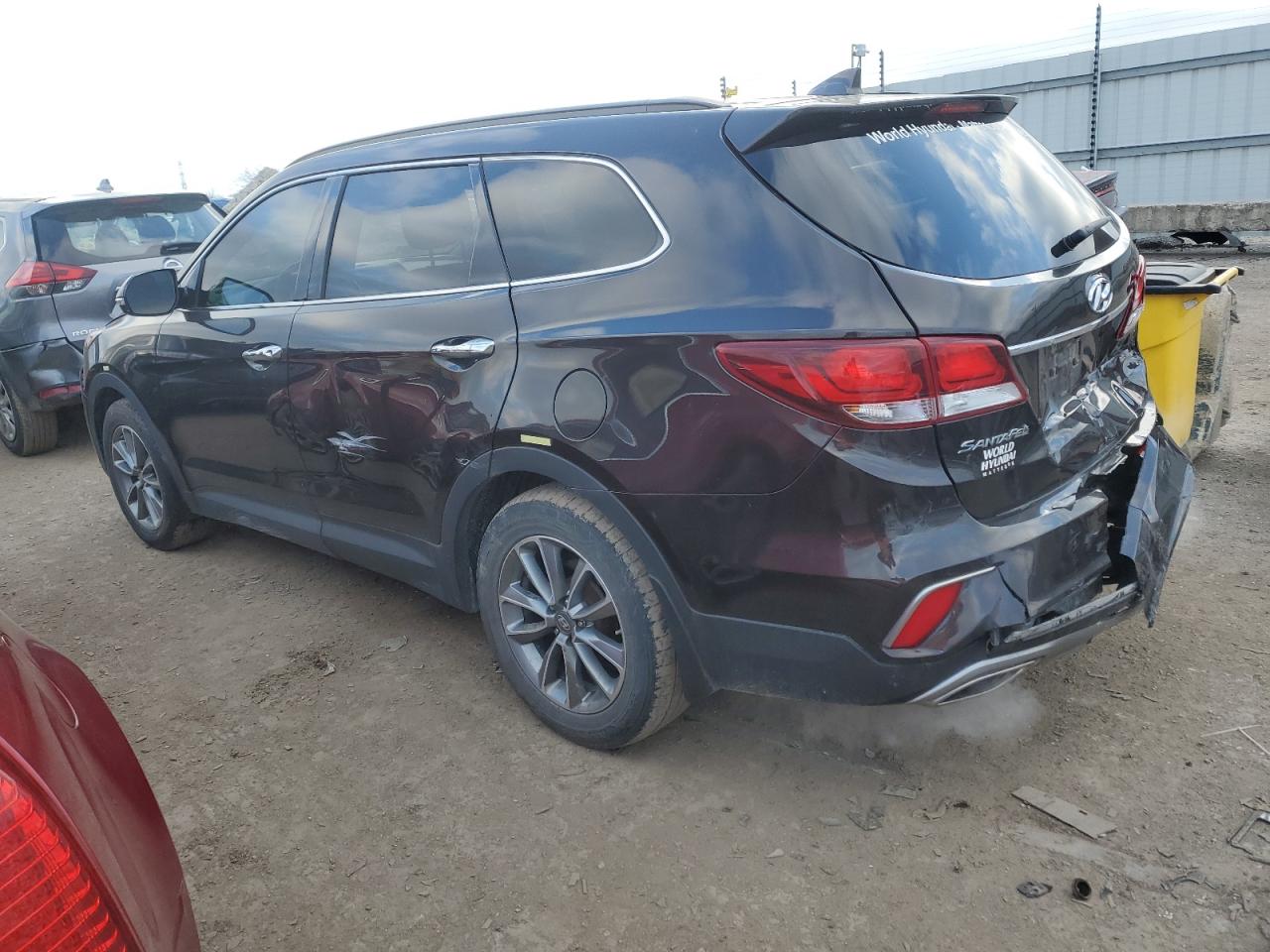 Image 2 of 2018 HYUNDAI SANTA FE SE 2018 with VIN KM8SNDHF6JU293113